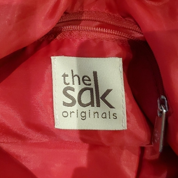 THE SAK CROCHET MULIT-COLORED STRIPED PURSE. - Picture 4 of 8